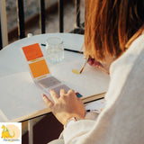 Maxetdoudou vous propose LOISIRS CRÉATIFS  Viviva Colors / L'aquarelle de poche pour enfants et adultes, Les couleurs ne sont pas toxiques,Fabriqué a la main 