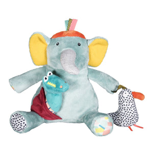 Max et Doudou vous proposent peluche / Doudou éléphant, en velours extrêmement doux au toucher. éléphant ZIGGY deviendra le super compagnon de jeu de bébé. 